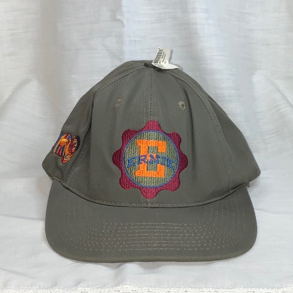 Vintage Sesame Street Ernie Hat Cap SnapBack NOS - Picture 1 of 11